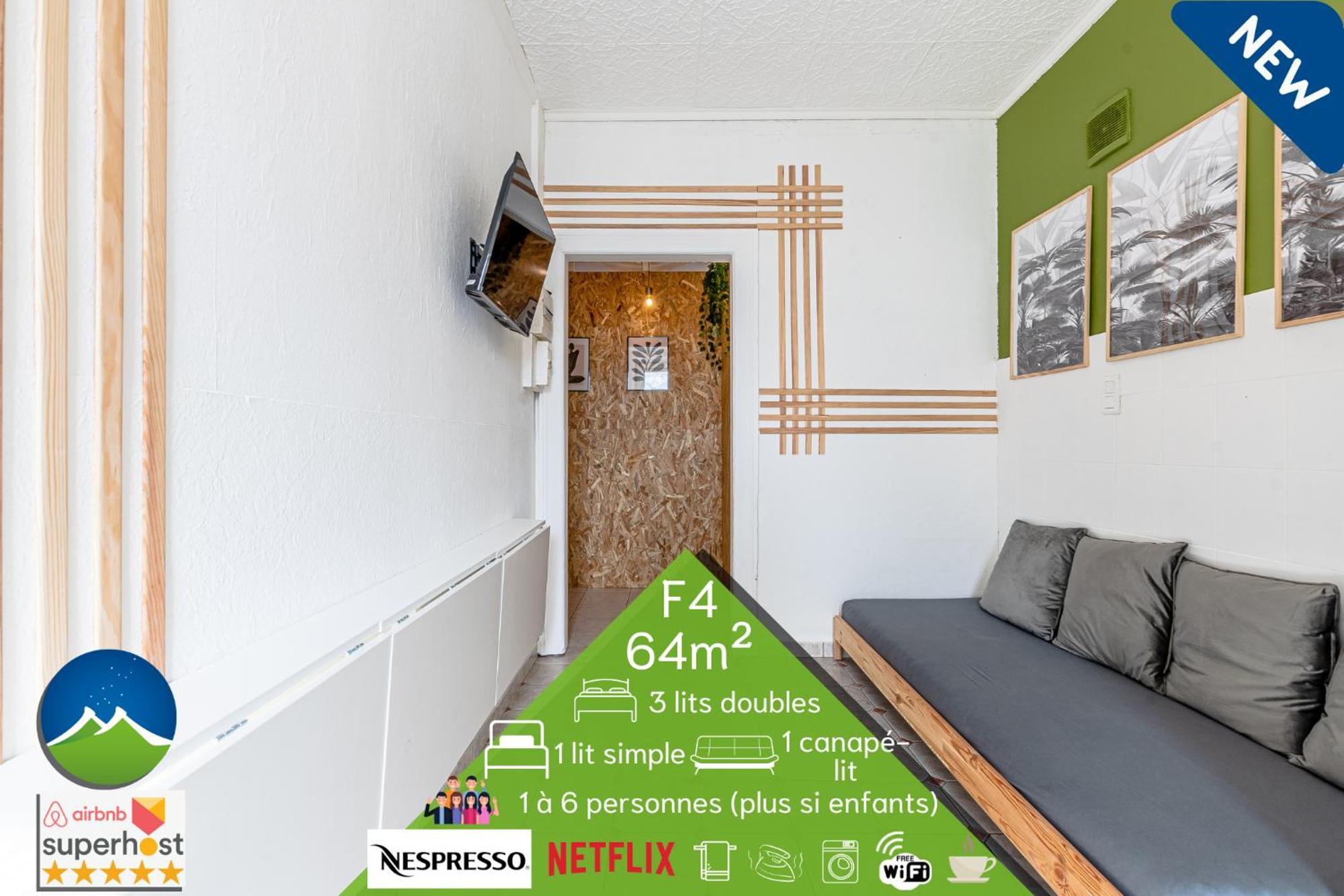 3 Appts - 3 A 7 Lits - Parfait 6 A 10 Pers - Max 26 Pers - 1 Immeuble - Convivialite, Rentabilite ------ English - 3 Apts - 3 To 7 Beds - Ideal For 6 To 10 Guests - Up To 26 - Same Building -- Cattenom Hettange-Grande Exterior foto